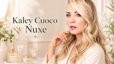 kaley cuoco nuxe